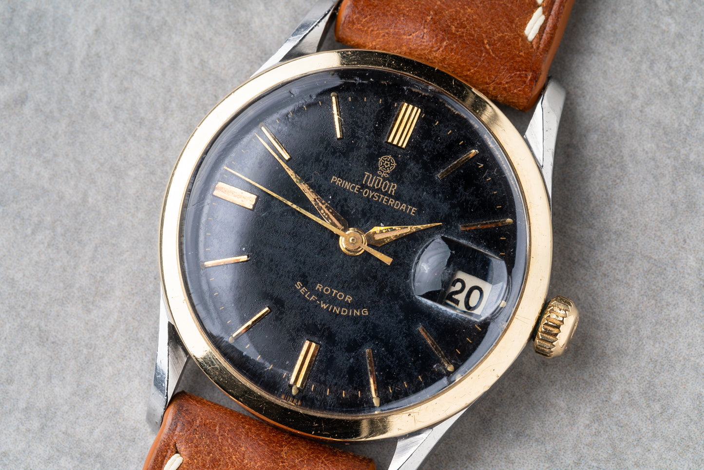 Tudor Prince Oysterdate Ref. 7968 Black Gilt