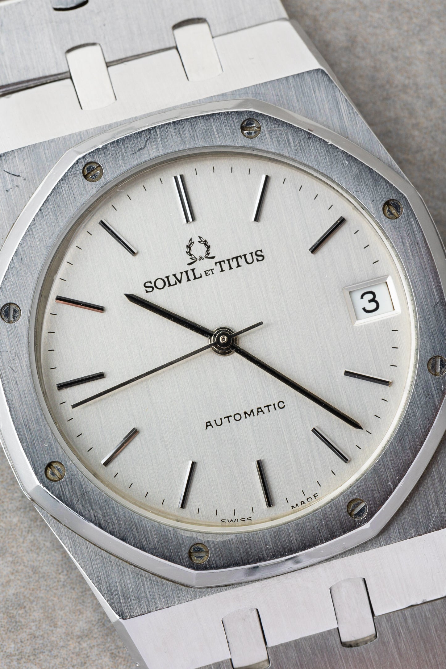 1979 Solvil et Titus “Royal Oak” Automatic Date Ref. WG 2122