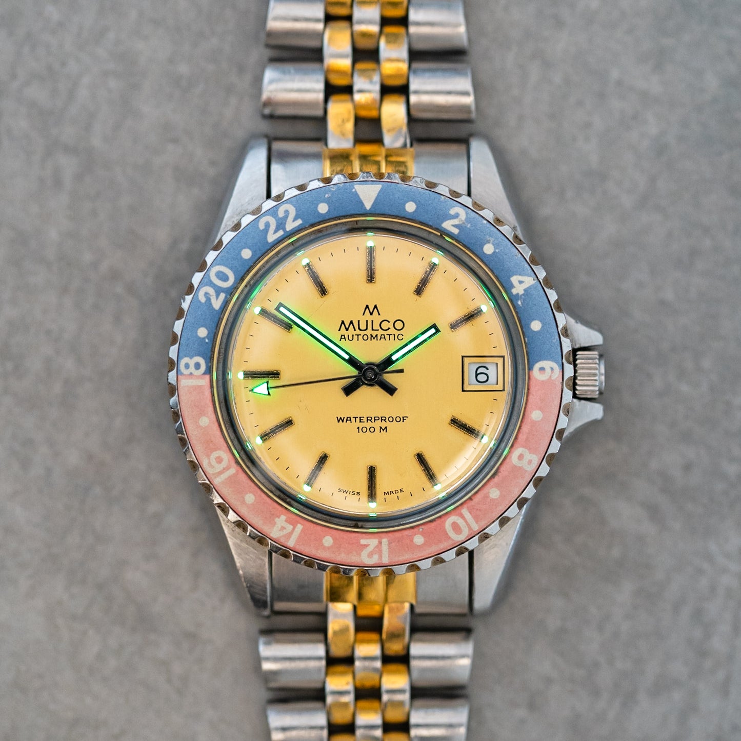 Mulco GMT Diver "Pepsi" Ref. 481-259