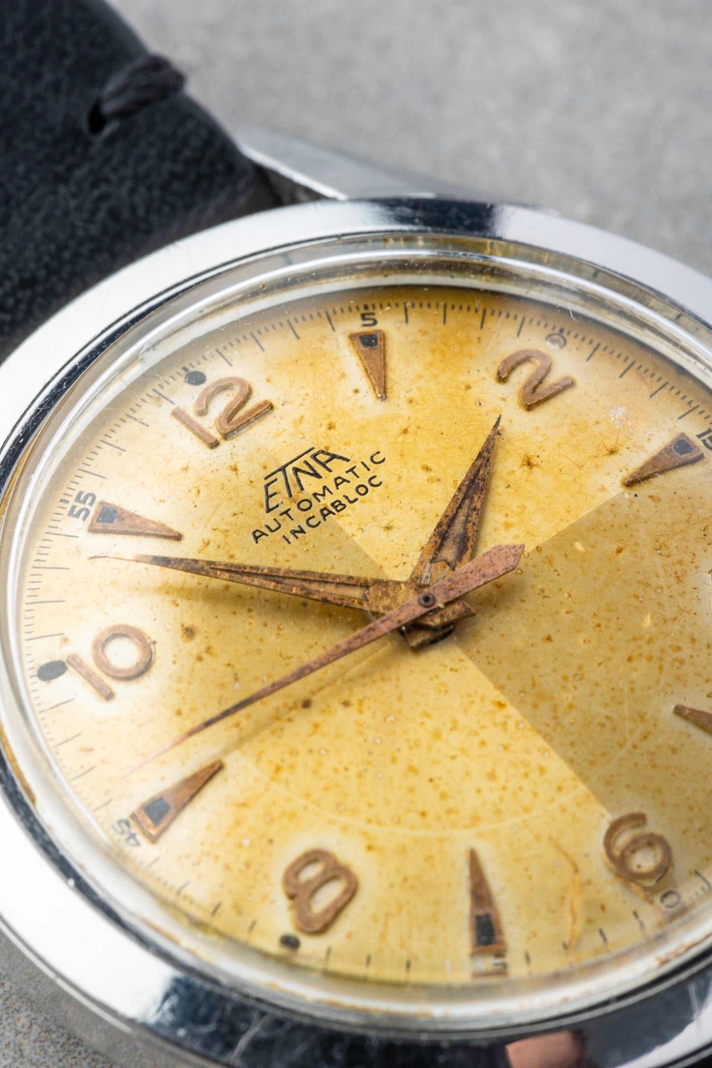 1950 Etna Watch Co Geneva Automatic