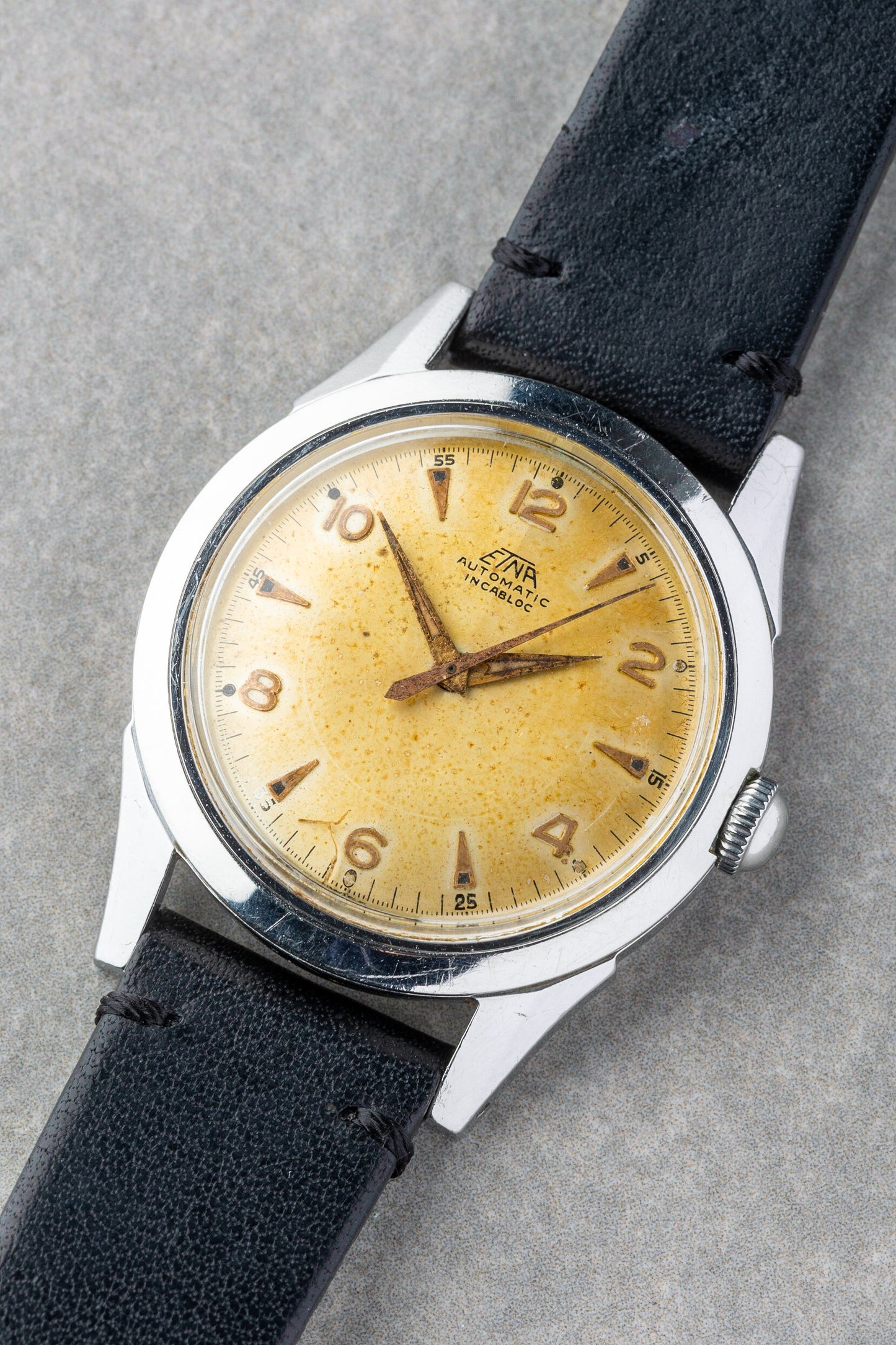 1950 Etna Watch Co Geneva Automatic