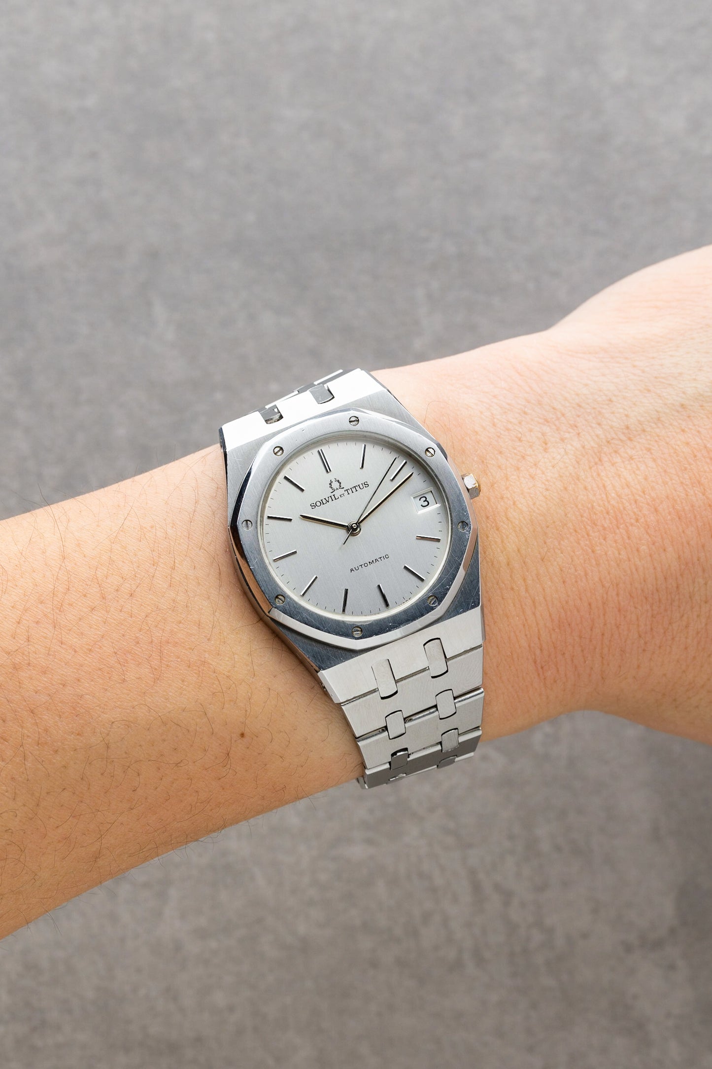 1979 Solvil et Titus “Royal Oak” Automatic Date Ref. WG 2122