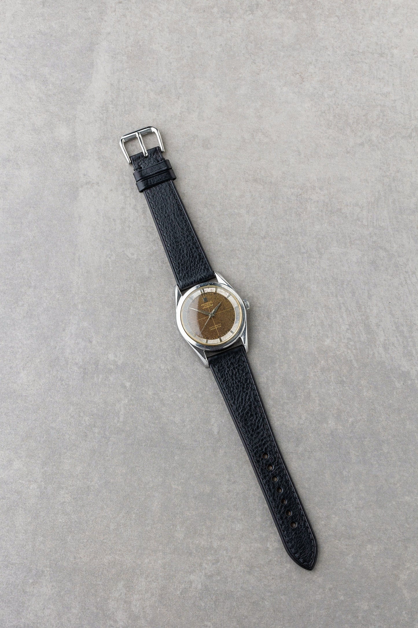 1955 “Tropical” Universal Genève Polerouter Automatic Microtor Ref. 20360-1