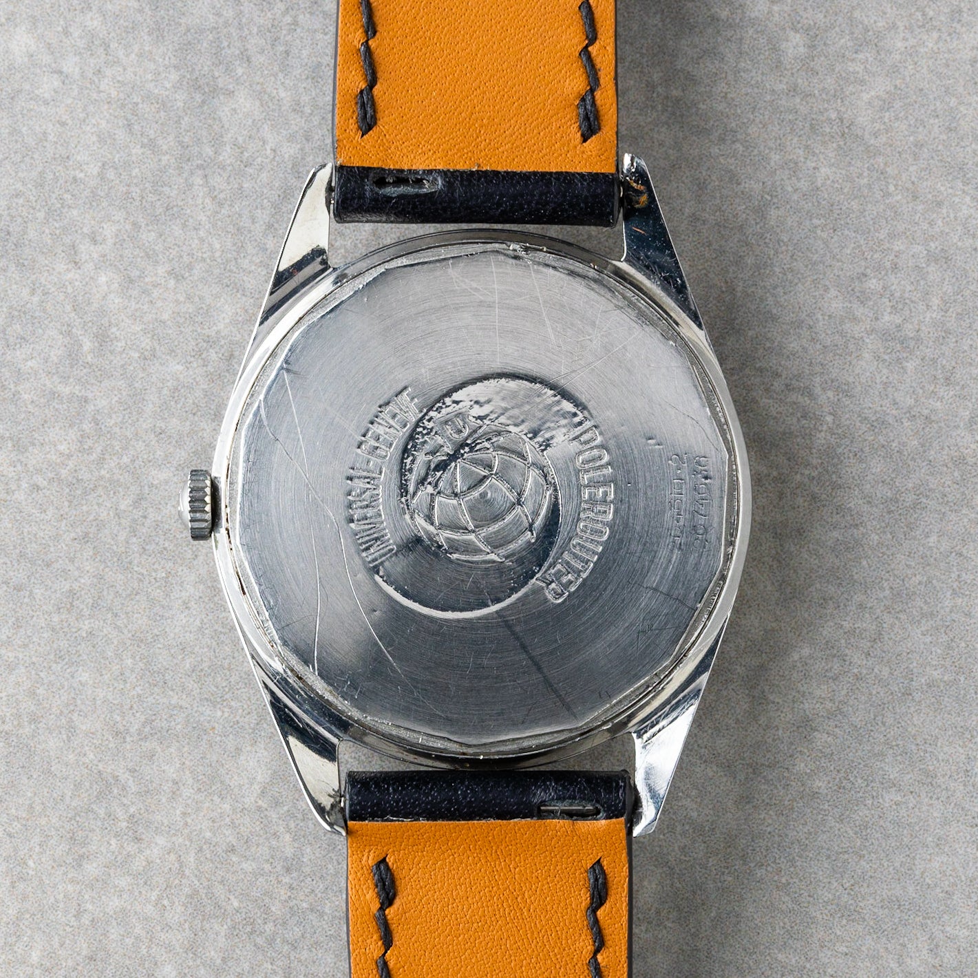 1960 "Tropical" Universal Genève Polerouter Date Automatic Microtor Ref. 204610-2