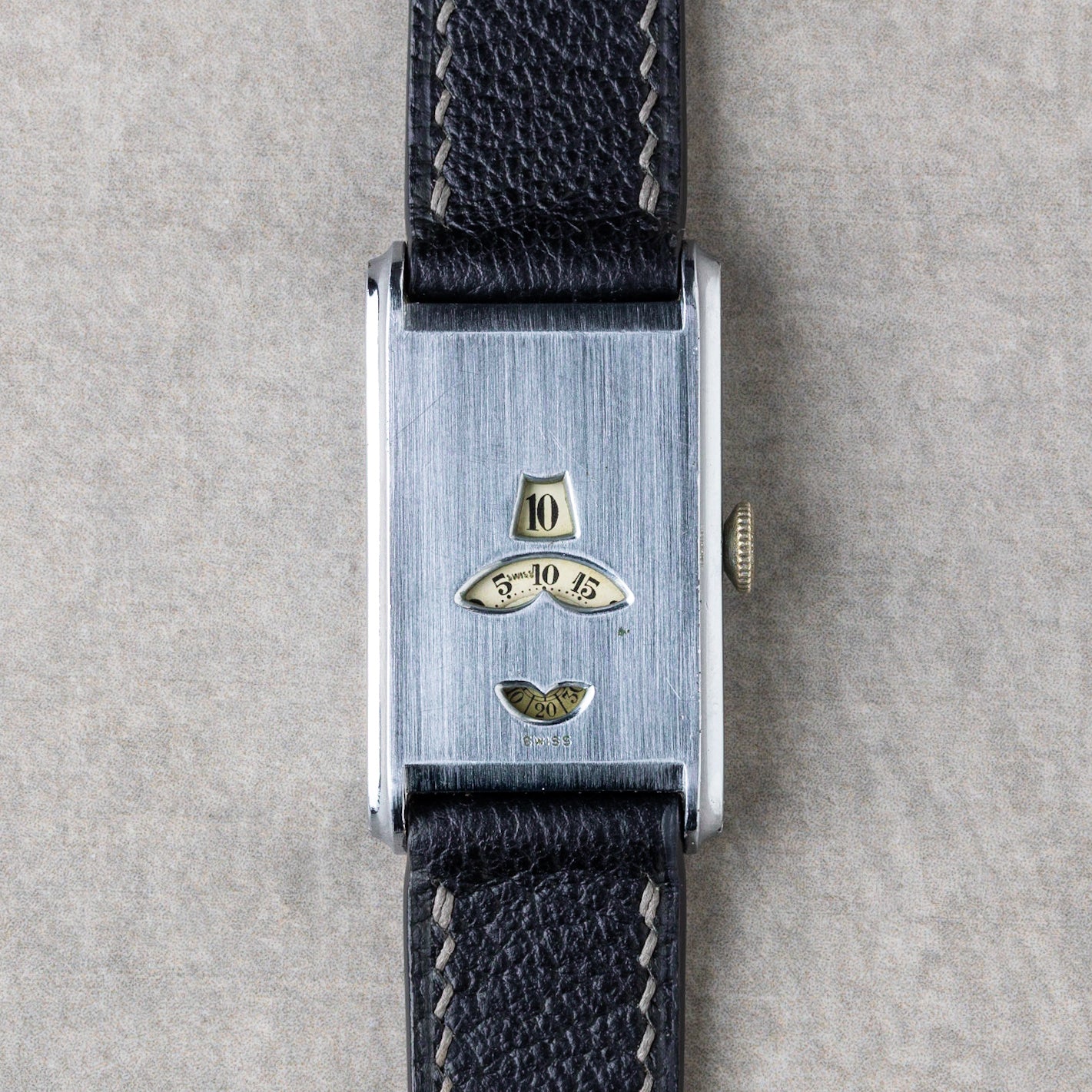 1930s Laco Jump Hour Tank