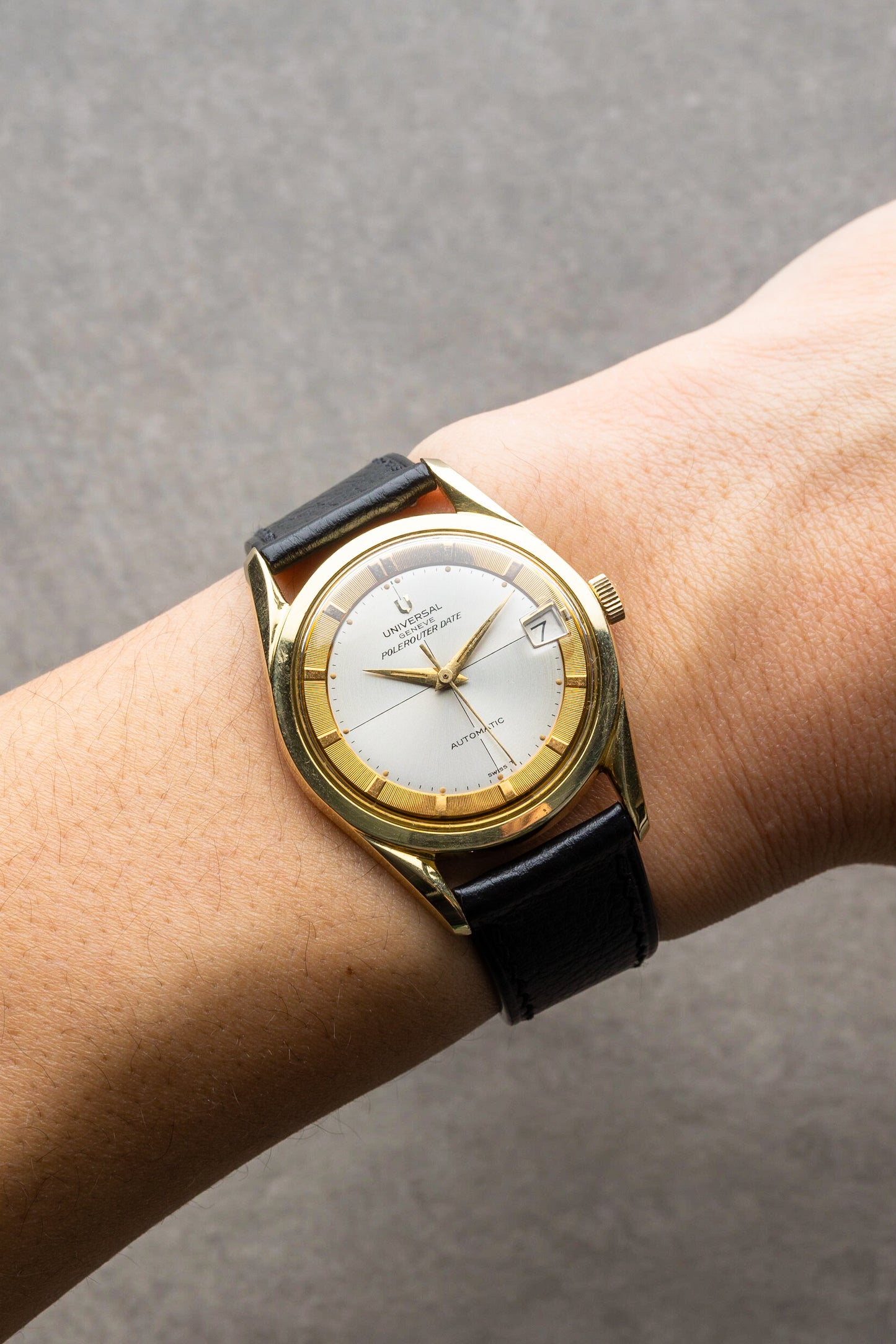 1965 Universal Genève Polerouter Date Automatic Microtor Ref. 869102/11