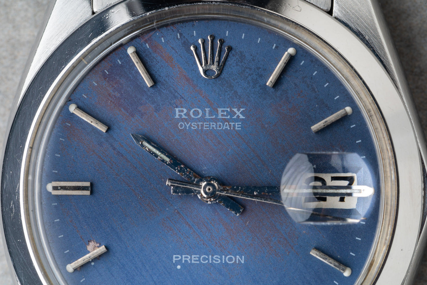 Rolex Oysterdate Precision Ref. 6694 "Tropical" Blue
