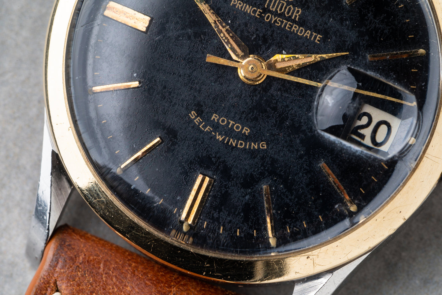 Tudor Prince Oysterdate Ref. 7968 Black Gilt