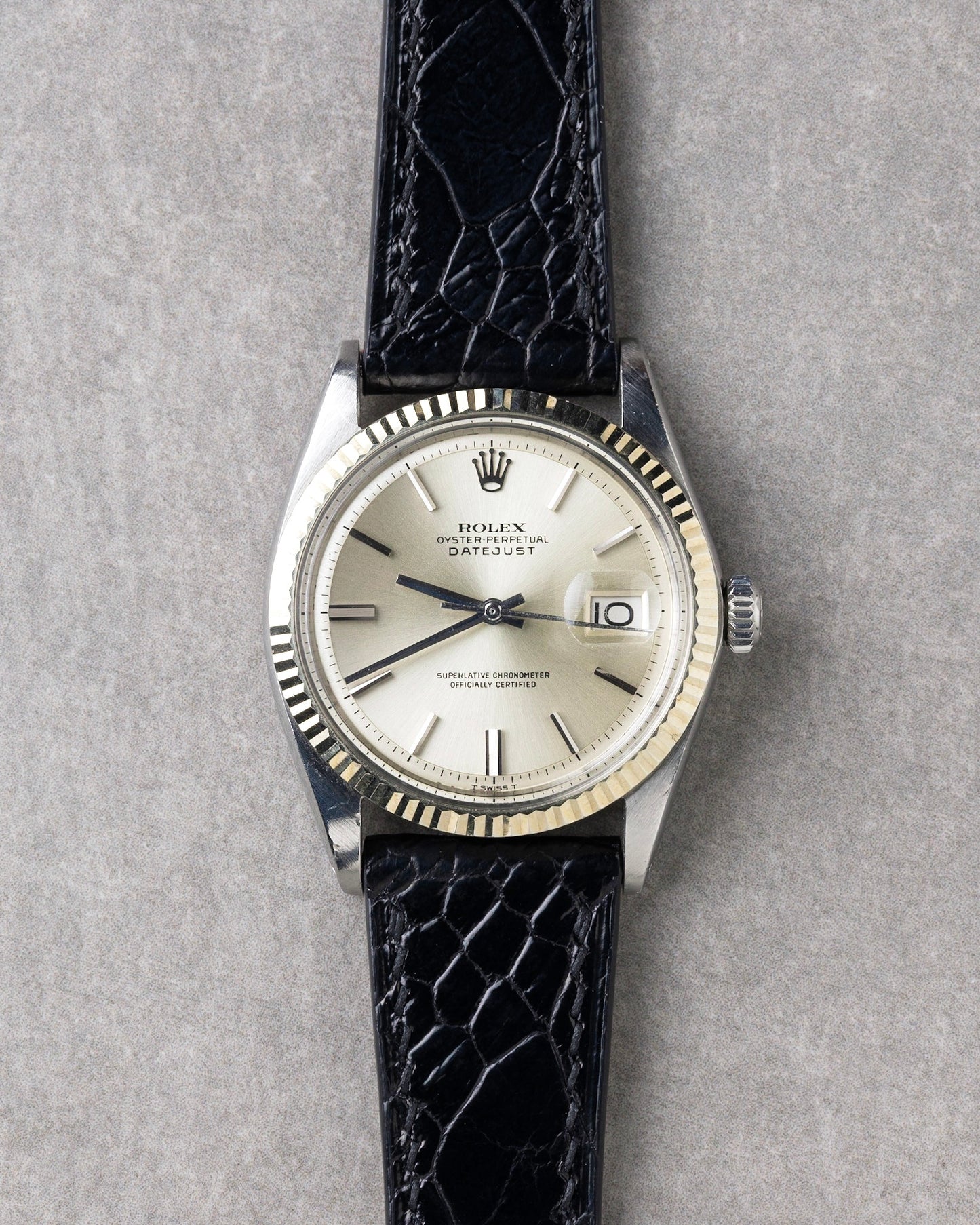 Ostrich Leg Strap - Black