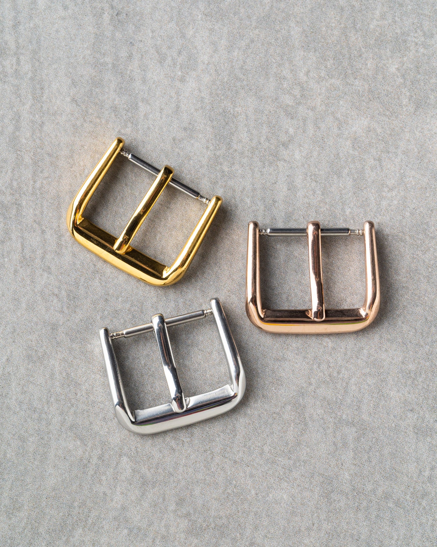 French Epsom Strap - Grey