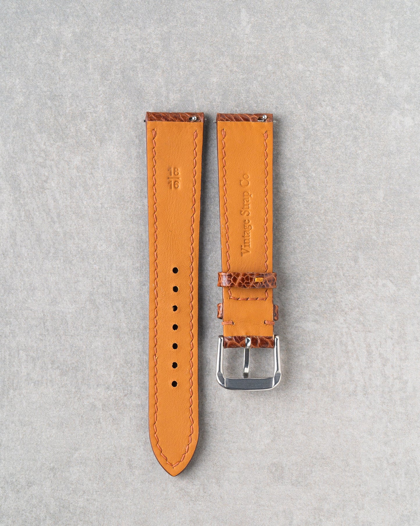 Ostrich Leg Strap - Rooibos Tea