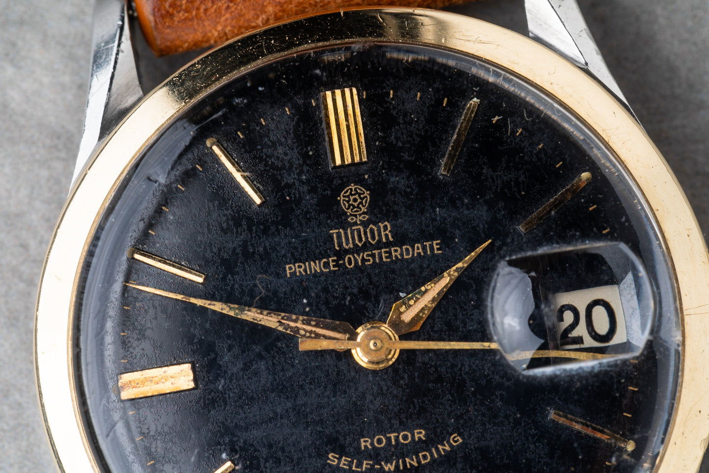 Tudor Prince Oysterdate Ref. 7968 Black Gilt