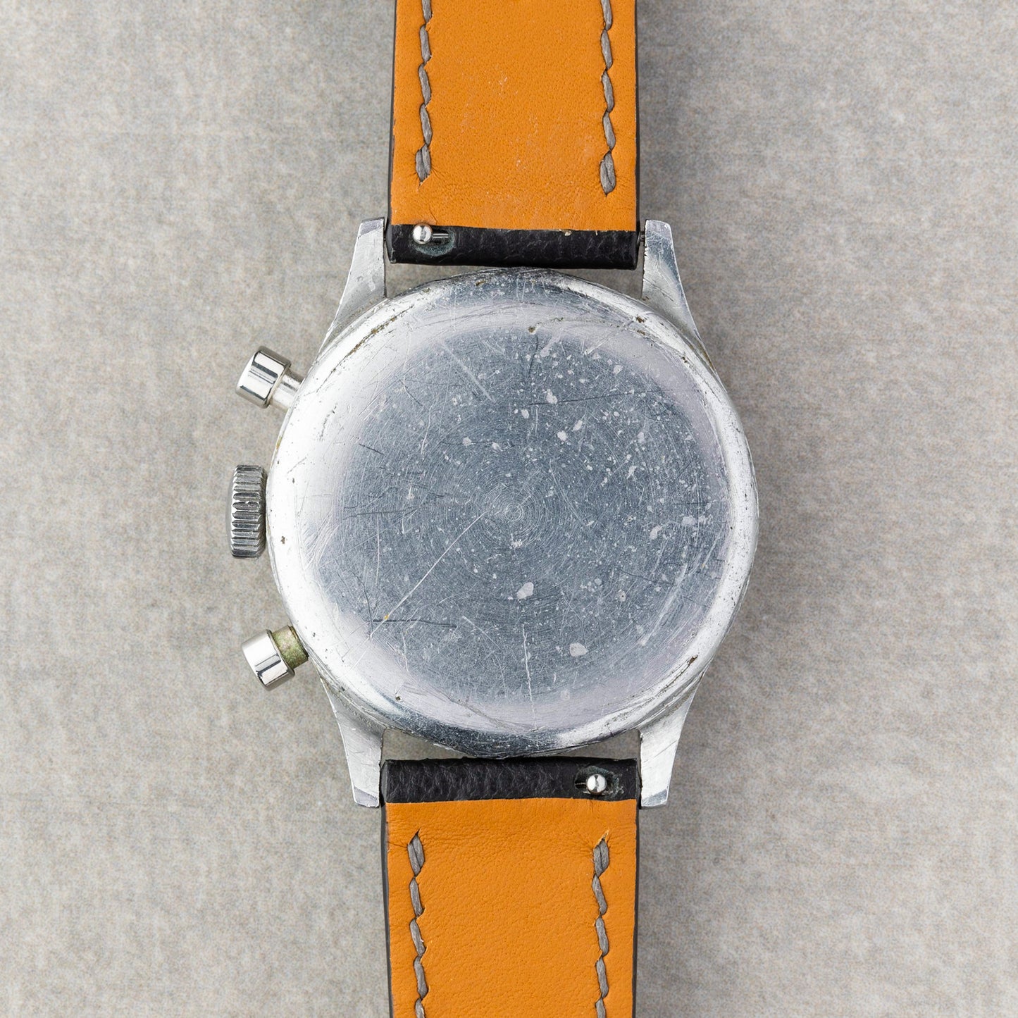 1940s Heuer Big Eyes Chronograph Ref. 59818 With Salmon Dial