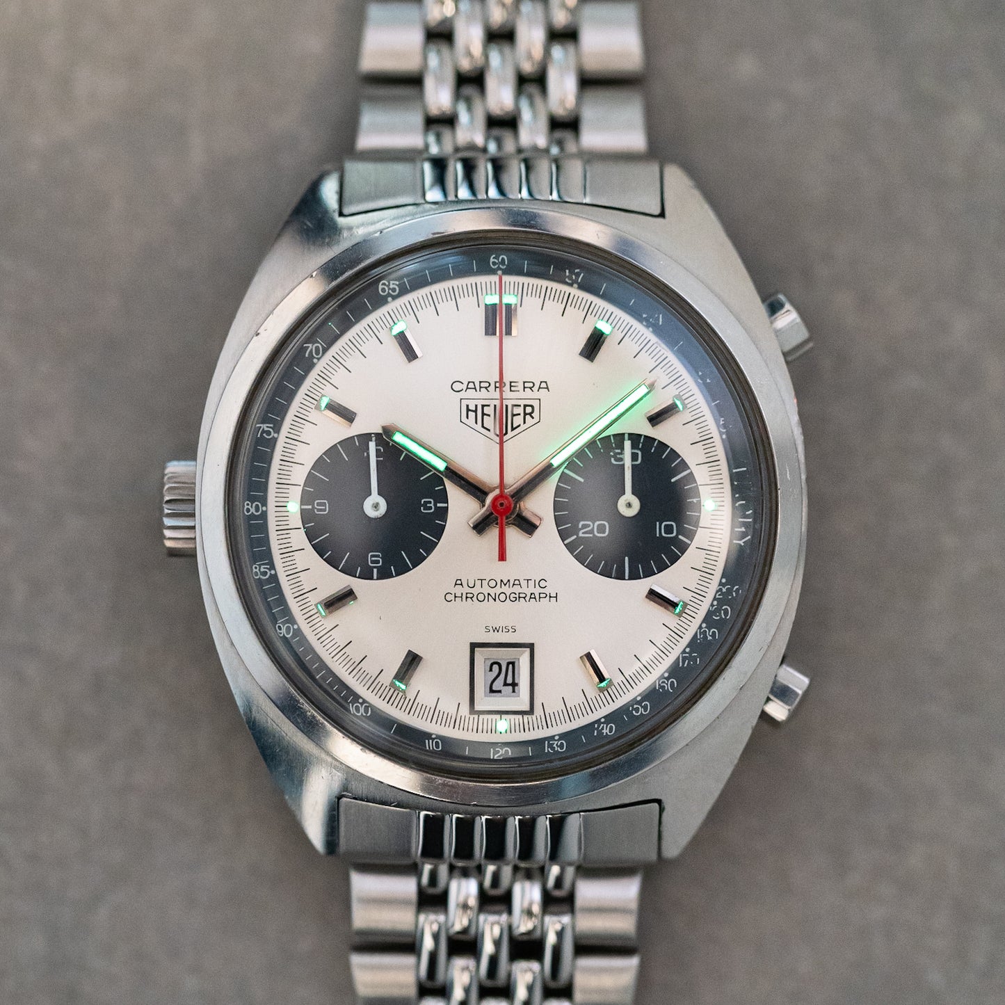 Heuer Carrera Chronograph "Panda" Ref. 1153S