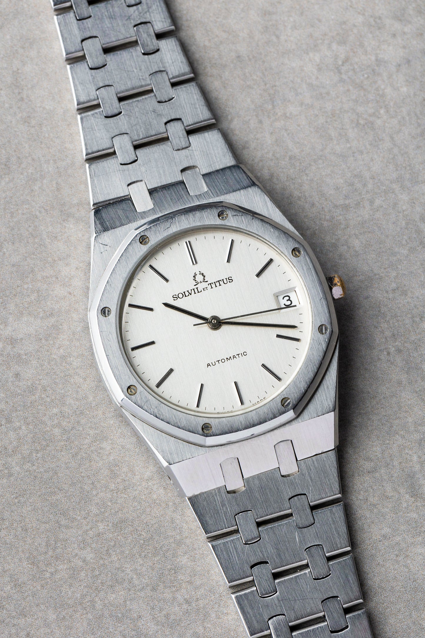 1979 Solvil et Titus “Royal Oak” Automatic Date Ref. WG 2122