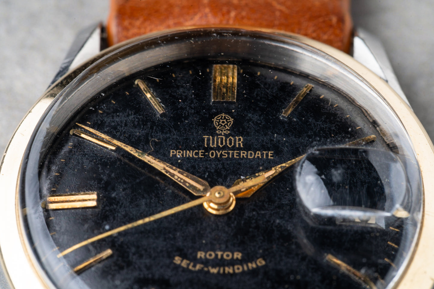 Tudor Prince Oysterdate Ref. 7968 Black Gilt