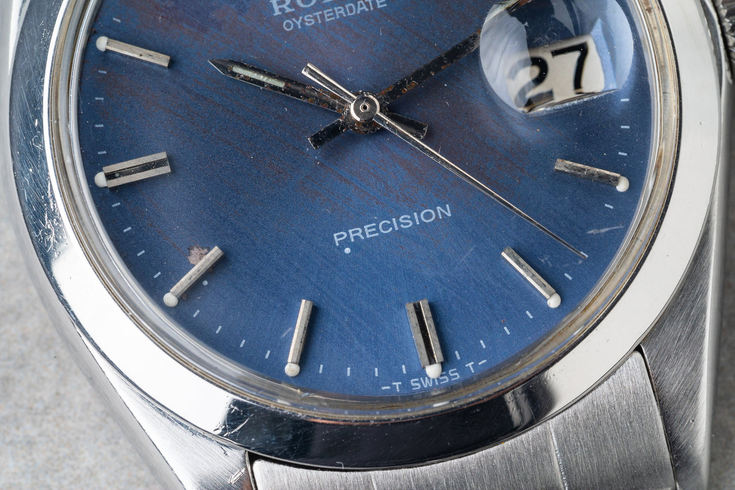 Rolex Oysterdate Precision Ref. 6694 "Tropical" Blue