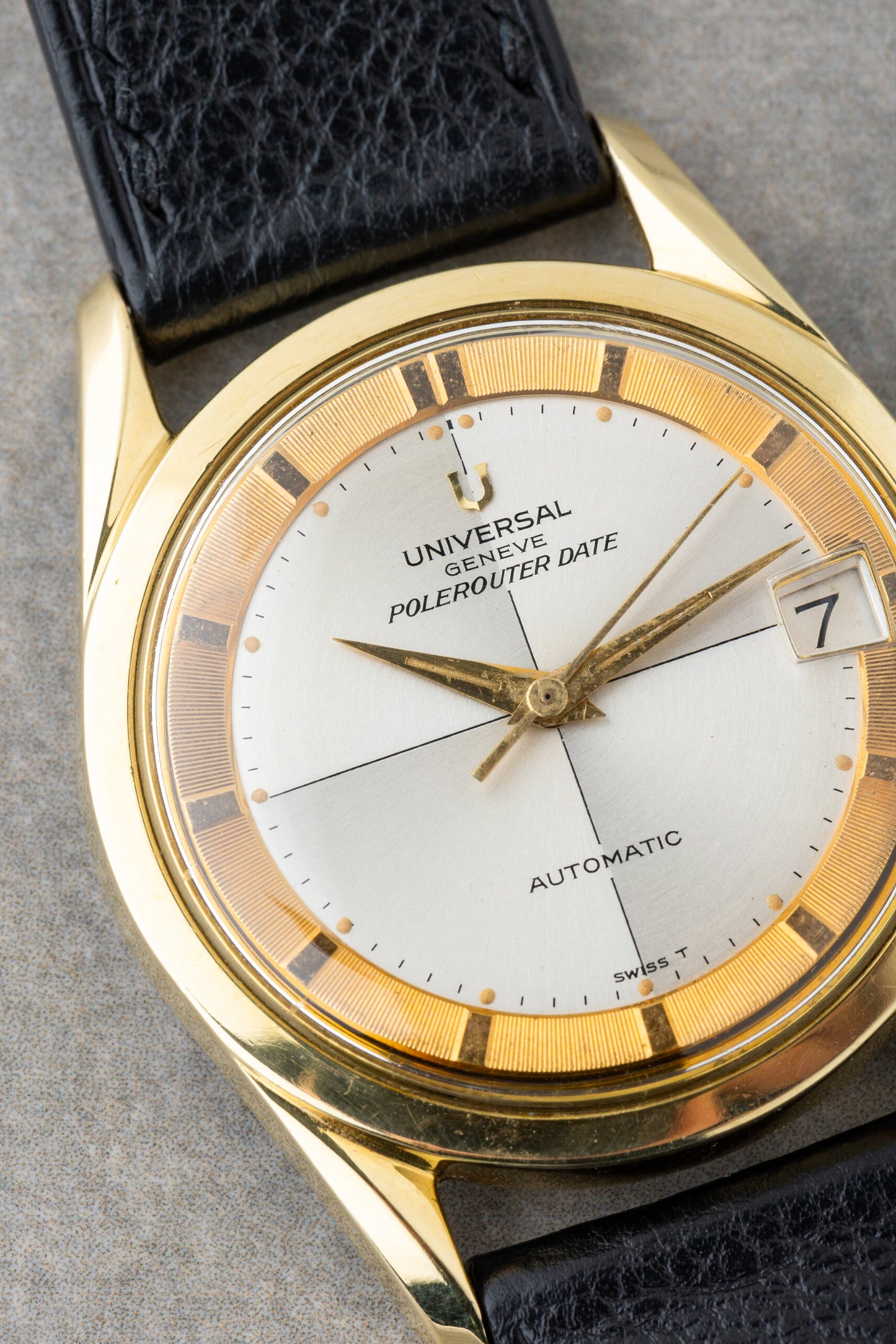 1965 Universal Genève Polerouter Date Automatic Microtor Ref. 869102/11