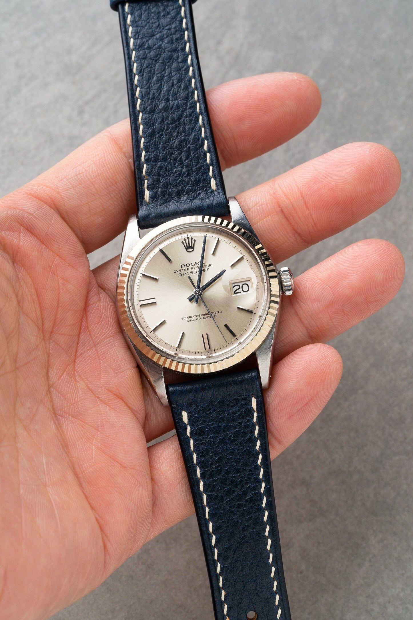 Vachetta Strap - Navy