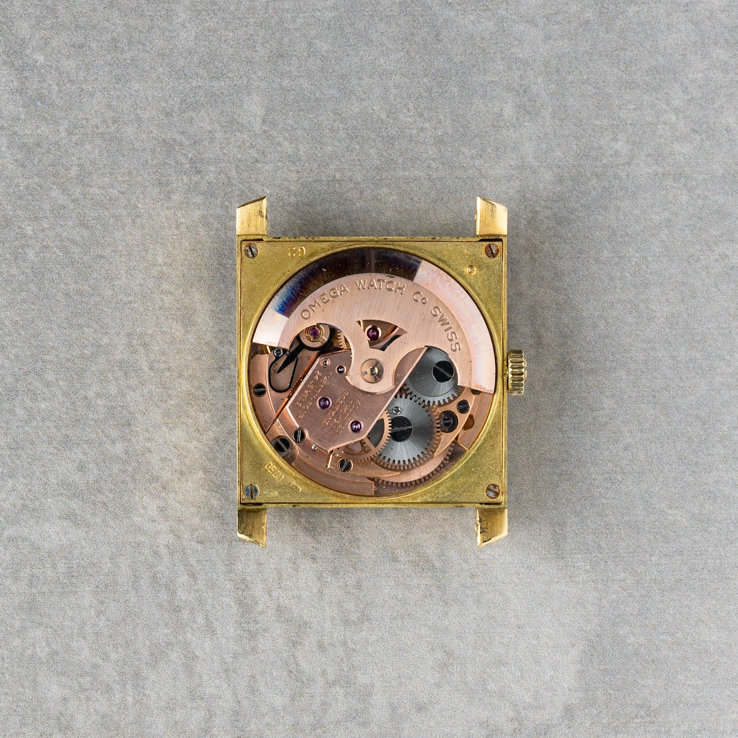 Omega Automatic Tank 18K Solid Gold Ref.3999 SC