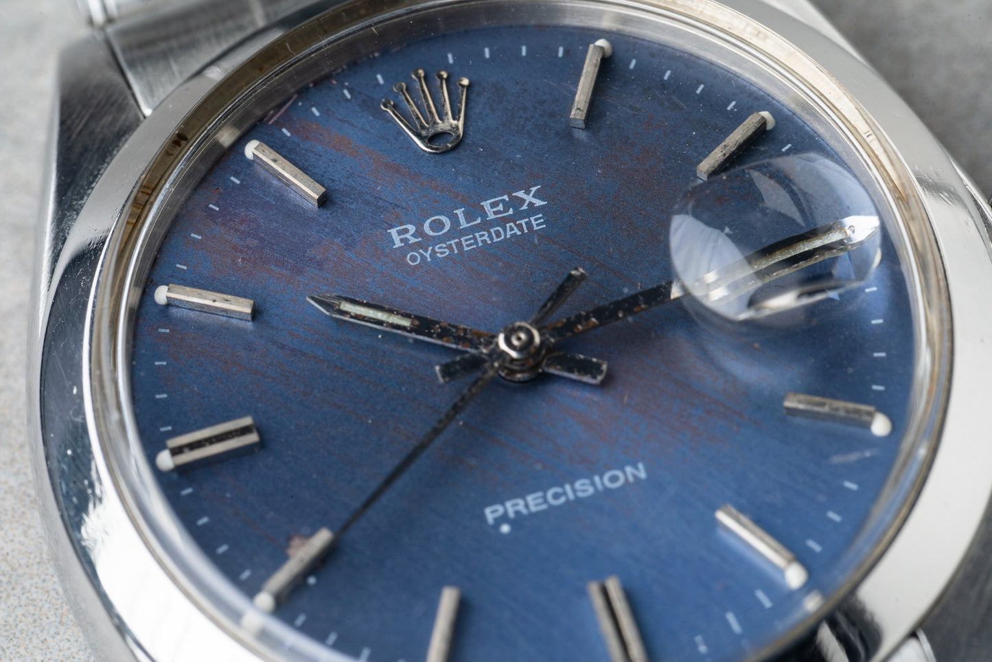 Rolex Oysterdate Precision Ref. 6694 "Tropical" Blue