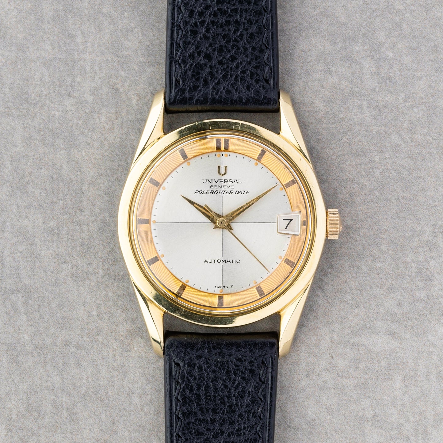 1965 Universal Genève Polerouter Date Automatic Microtor Ref. 869102/11