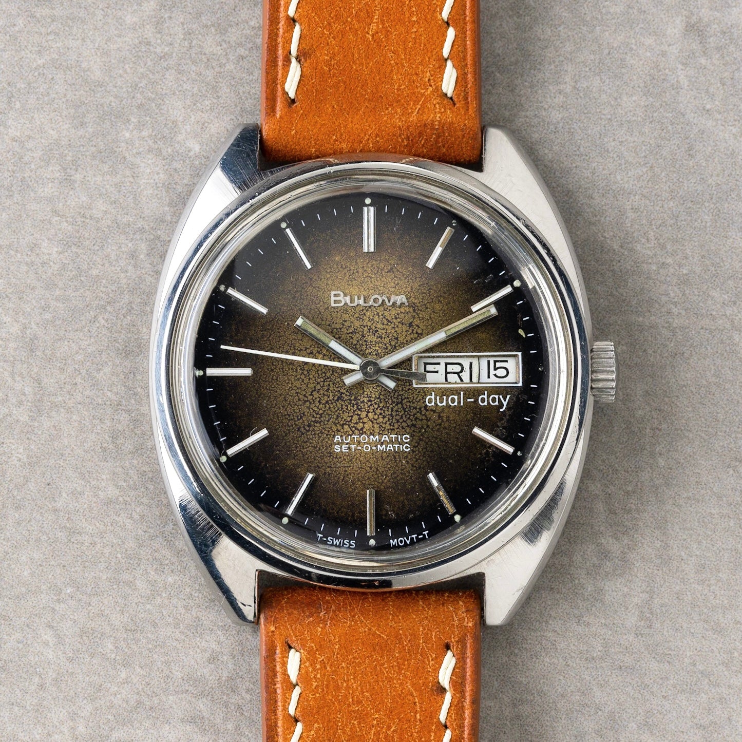 Bulova N7 Set-O-Matic Dual-Day