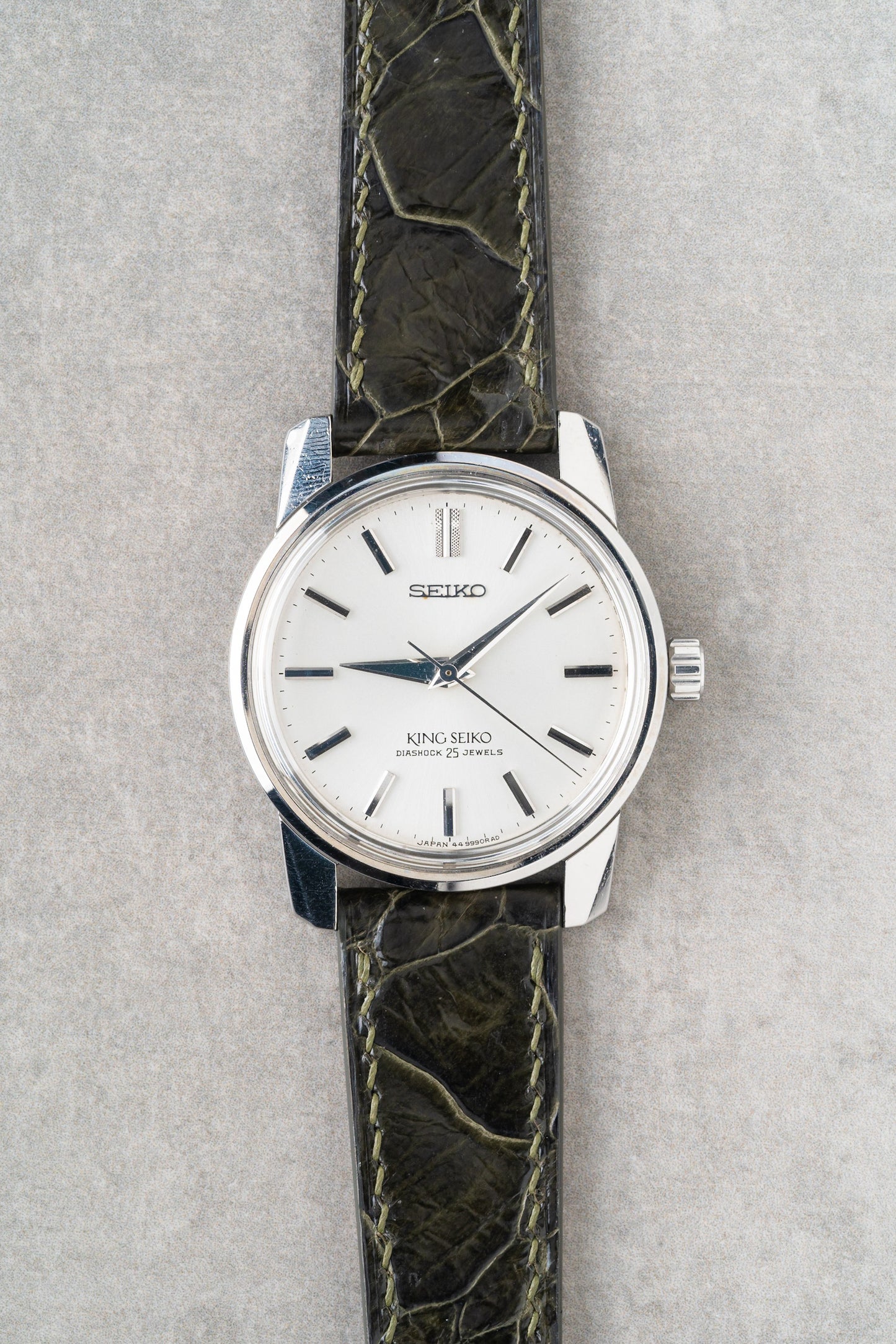 Ostrich Leg Strap - Myrtle