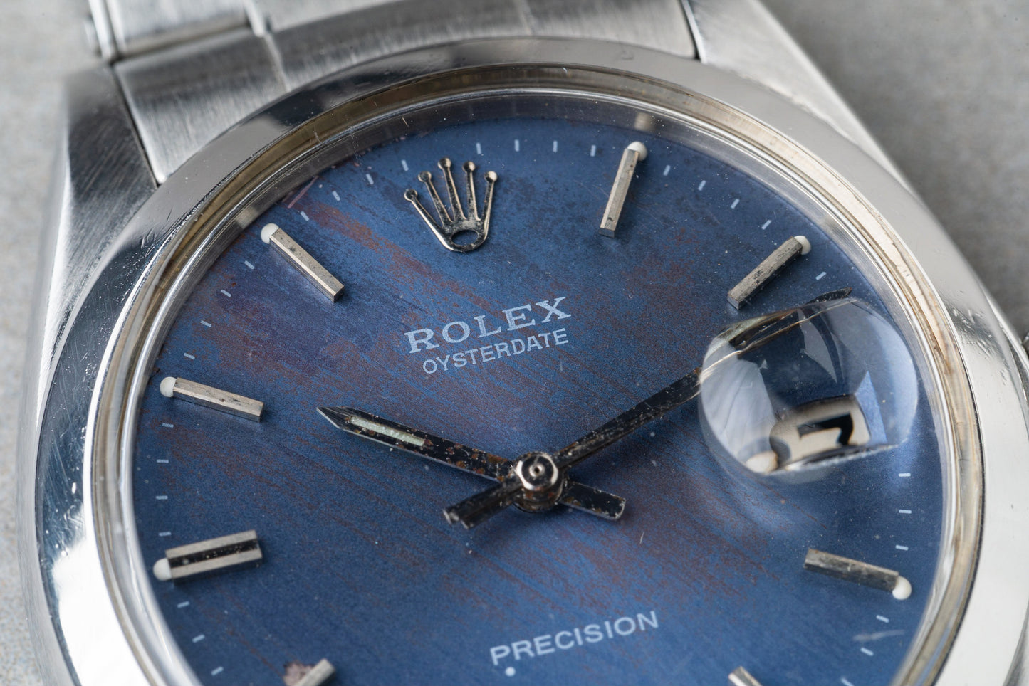 Rolex Oysterdate Precision Ref. 6694 "Tropical" Blue