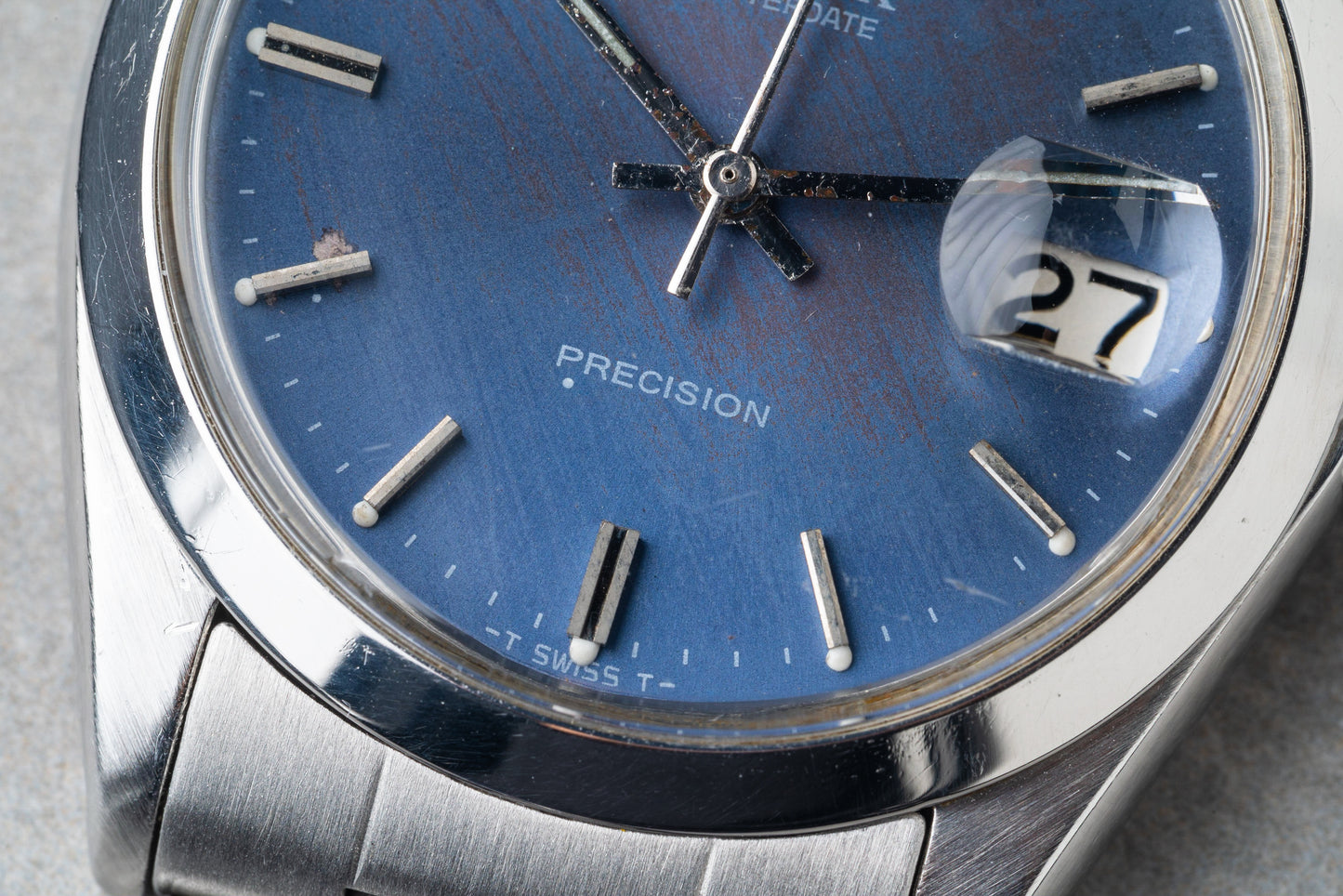 Rolex Oysterdate Precision Ref. 6694 "Tropical" Blue