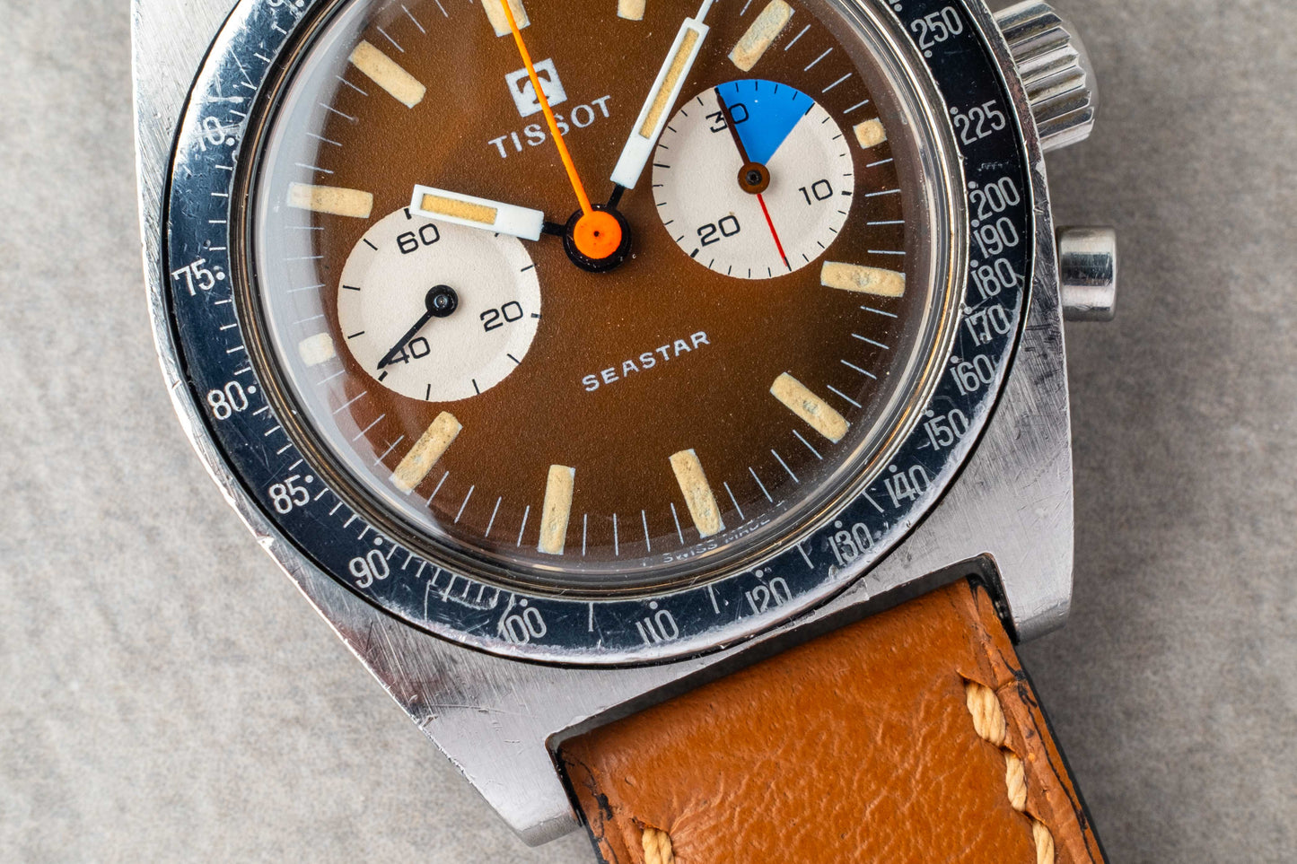 1960s Tissot Seastar Chronograph "Tropical" 40508-6X