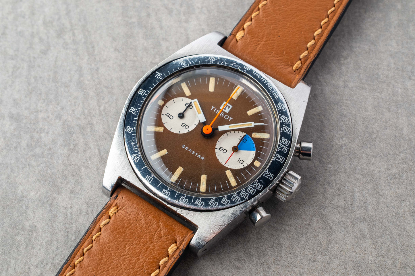 1960s Tissot Seastar Chronograph "Tropical" 40508-6X