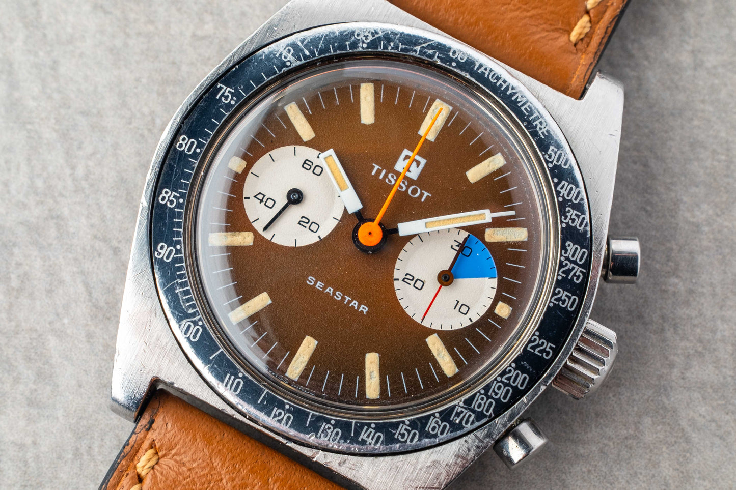 1960s Tissot Seastar Chronograph "Tropical" 40508-6X