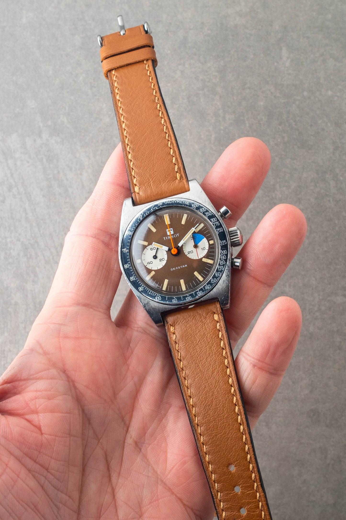 1960s Tissot Seastar Chronograph "Tropical" 40508-6X