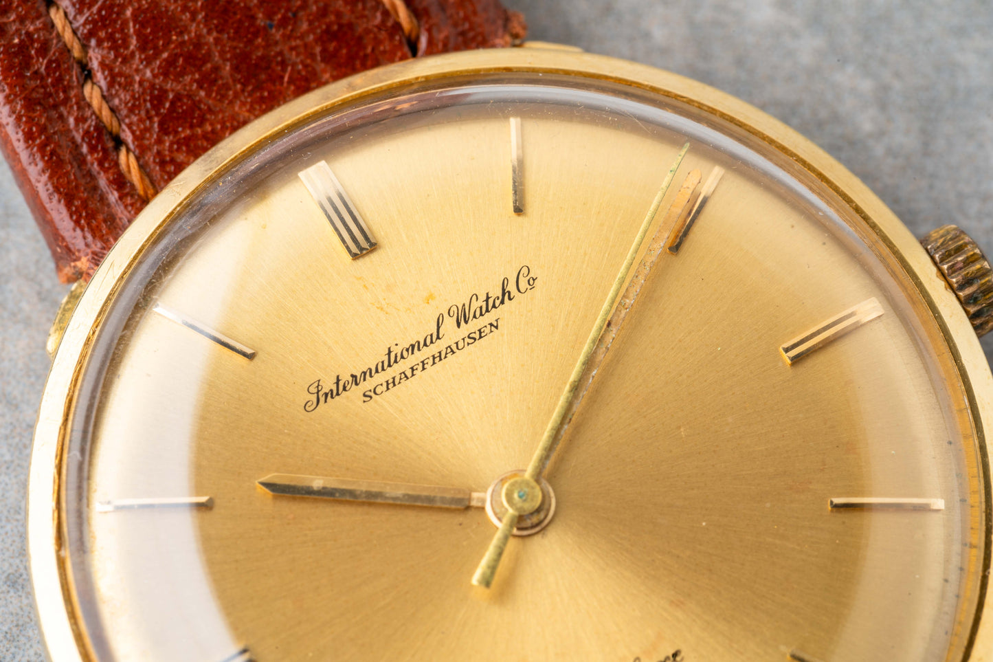 1956 IWC De Luxe 18K