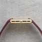 1980s Cartier Tank Must Large Burgundy Ref.6 81006