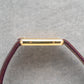 1980s Cartier Tank Must Large Burgundy Ref.6 81006