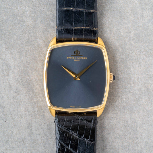 1970s Baume & Mercier Ellipse 18K Ref.37060