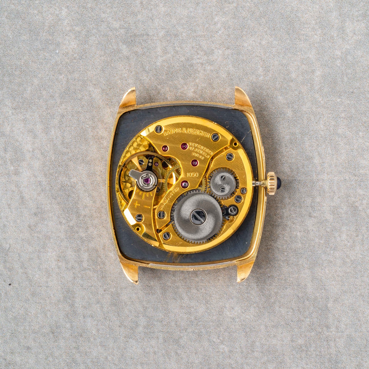 1970s Baume & Mercier Ellipse 18K Ref.37060