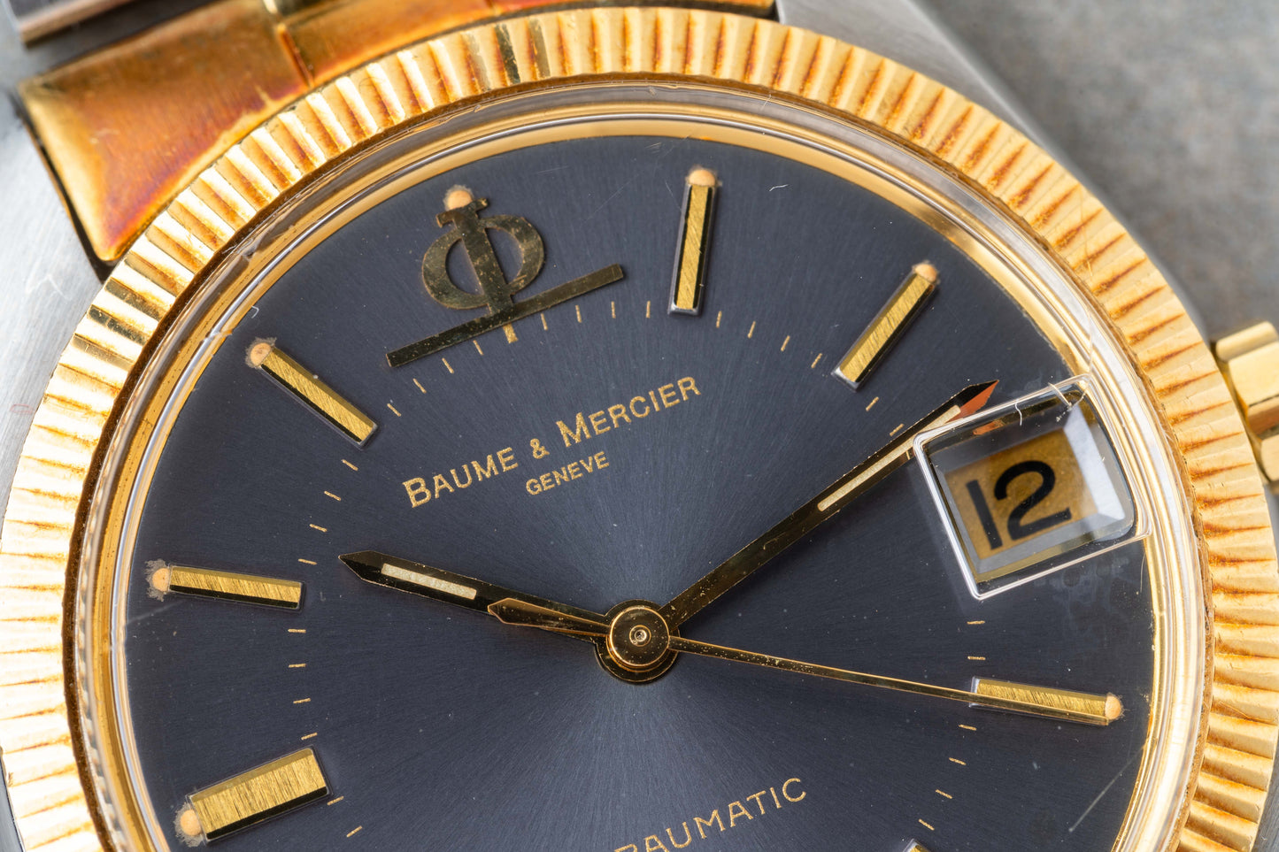 1960s Baume & Mercier Baumatic Micro Rotor Ref.1185