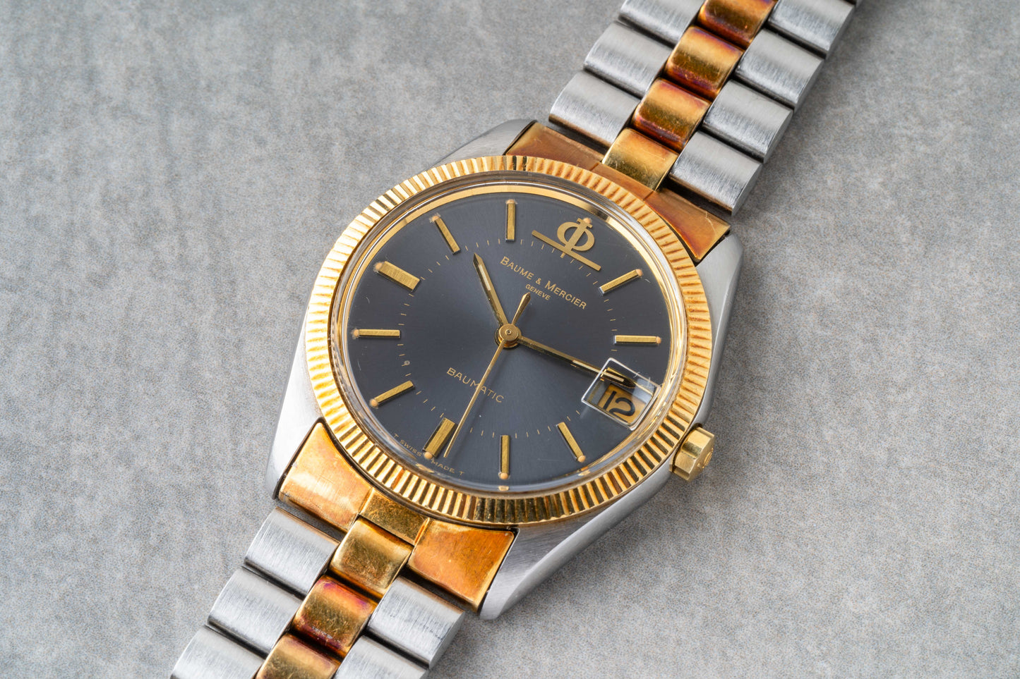 1960s Baume & Mercier Baumatic Micro Rotor Ref.1185