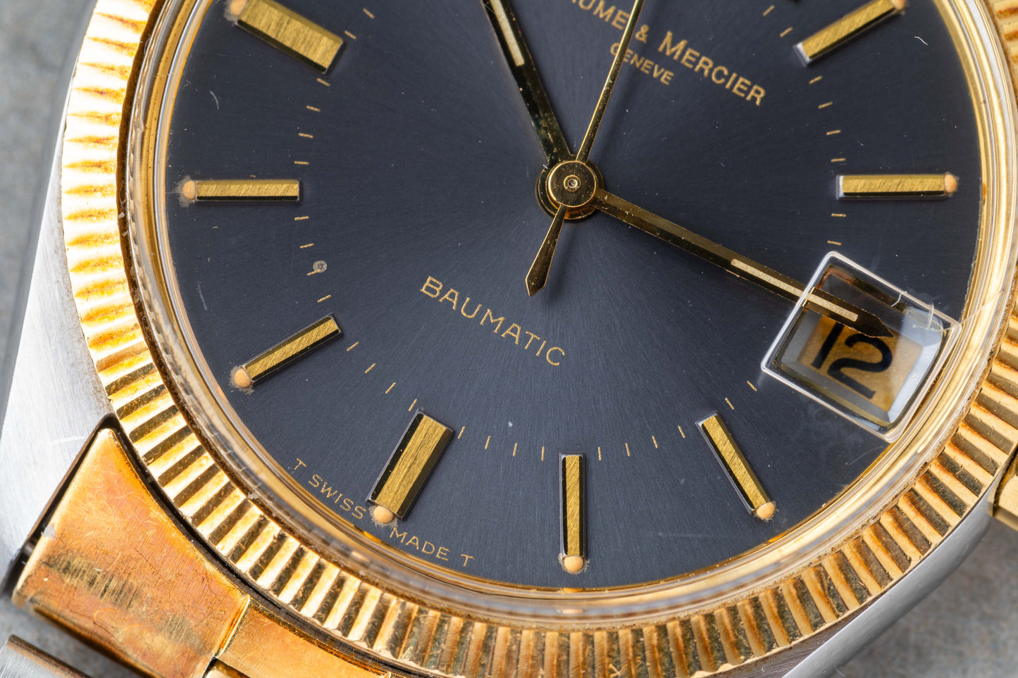 1960s Baume & Mercier Baumatic Micro Rotor Ref.1185