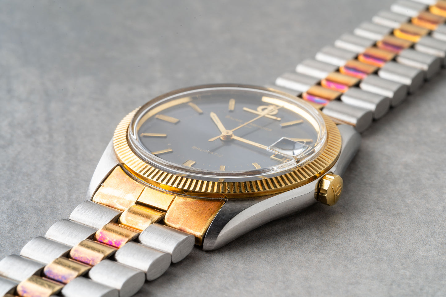 1960s Baume & Mercier Baumatic Micro Rotor Ref.1185