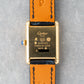 1980s Cartier Tank Guilloche Dial Mechanical