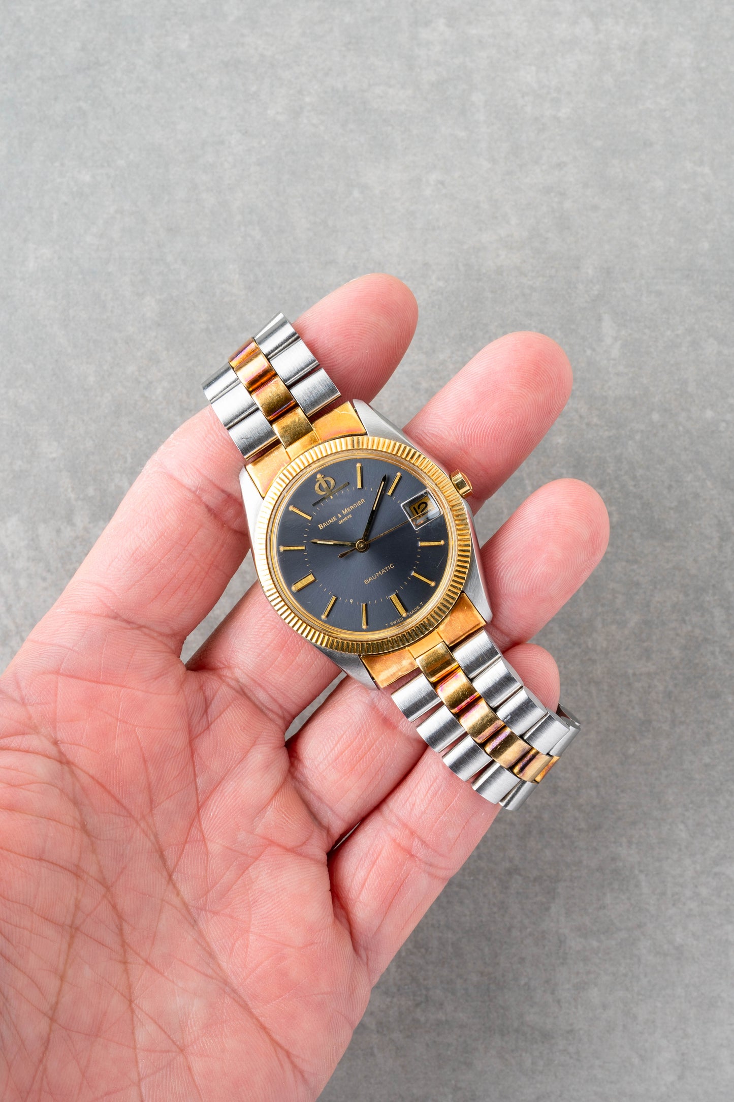1960s Baume & Mercier Baumatic Micro Rotor Ref.1185