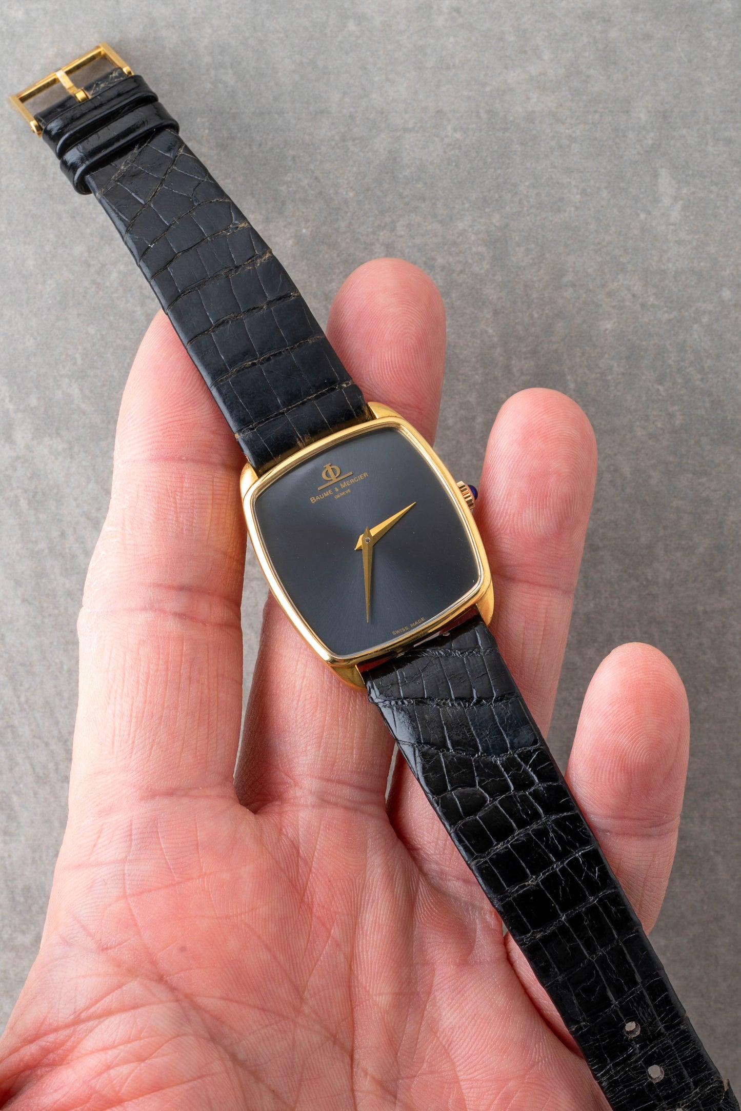 1970s Baume & Mercier Ellipse 18K Ref.37060