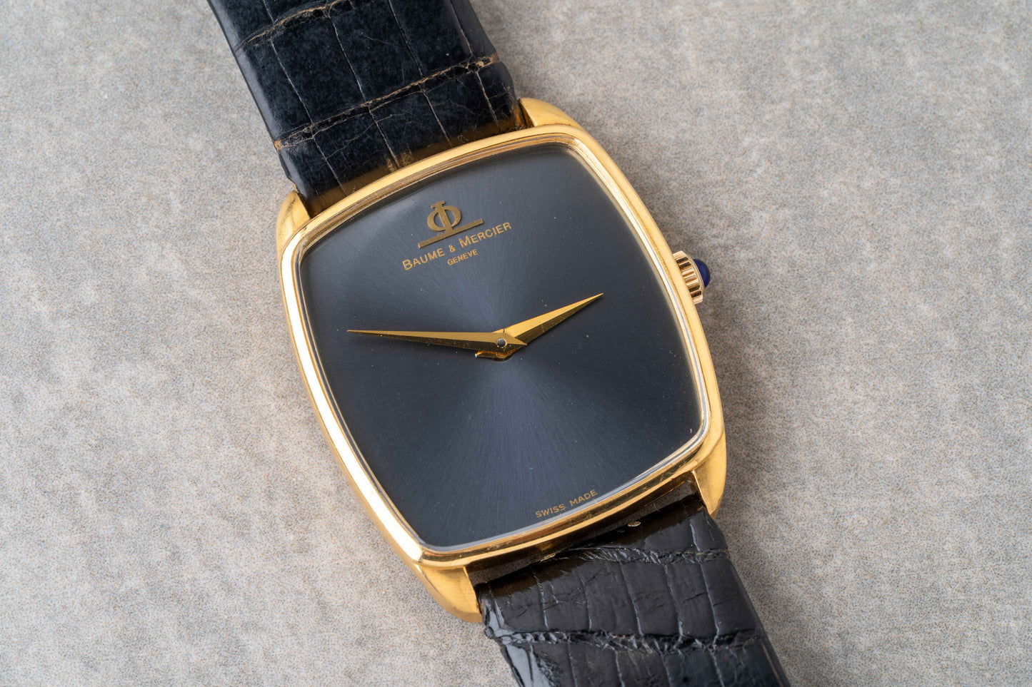 1970s Baume & Mercier Ellipse 18K Ref.37060