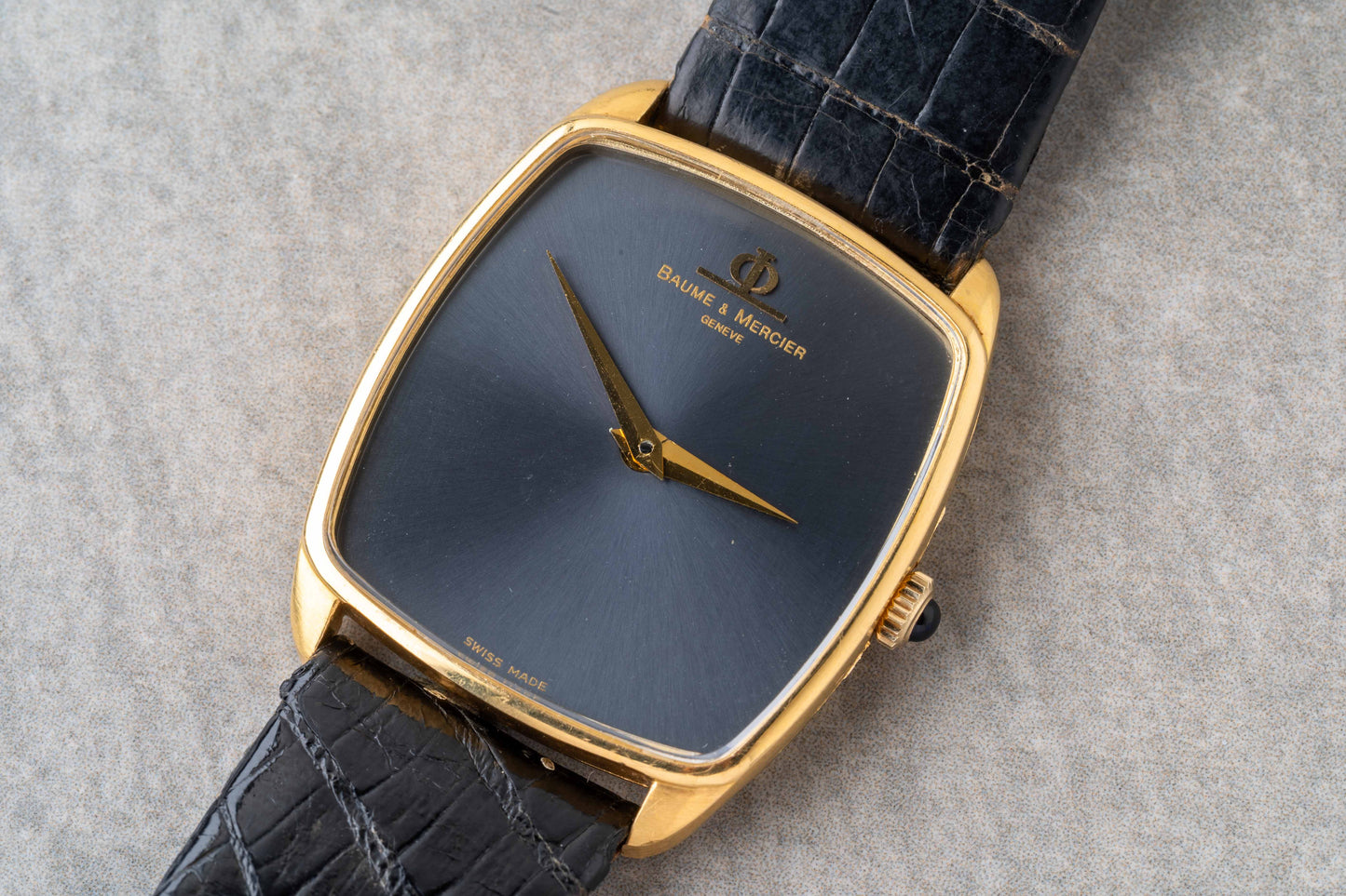 1970s Baume & Mercier Ellipse 18K Ref.37060