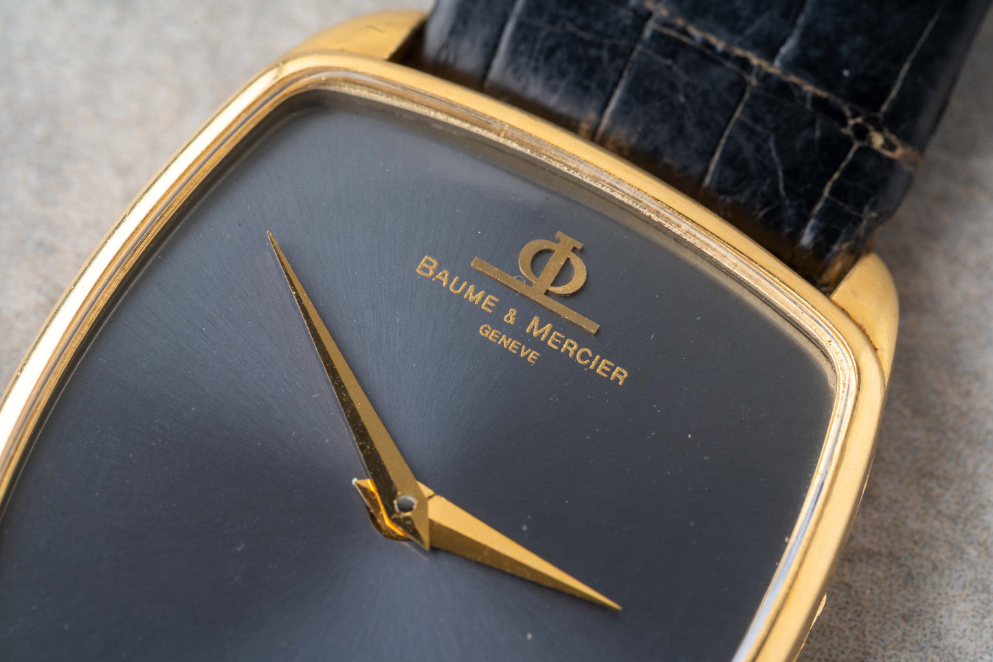1970s Baume & Mercier Ellipse 18K Ref.37060
