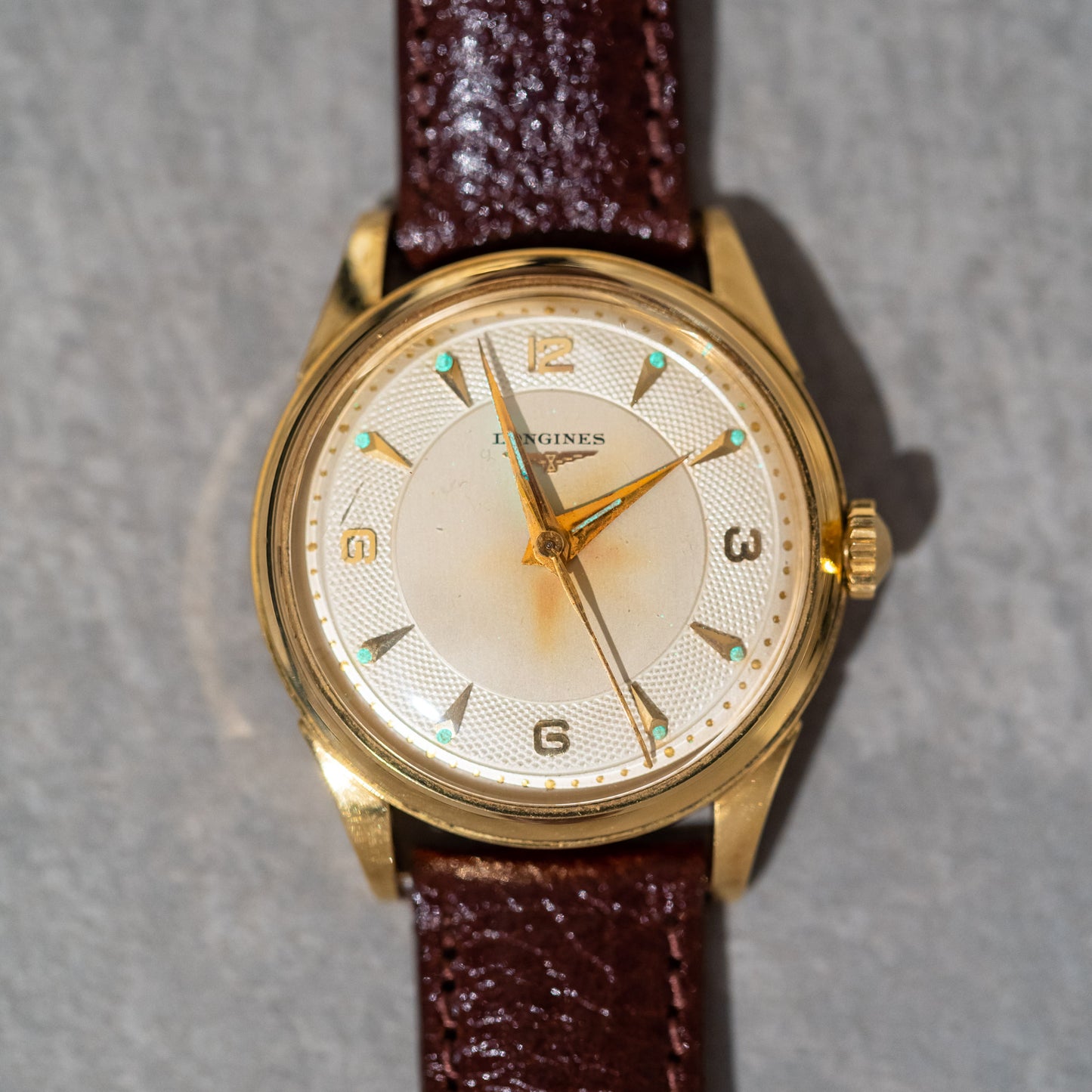 Longines “Calatrava” 18K Solid Gold Ref. 6151 4